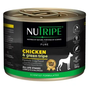 20% OFF: Nutripe Pure Chicken & Green Tripe Gum & Grain-Free Canned Dog Food