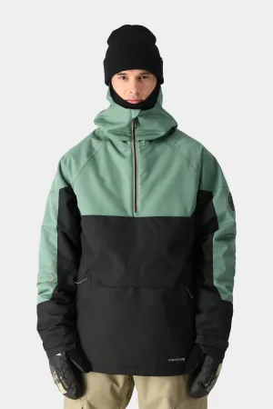 686 Renewal Insulated Anorak 2025 Jacket - Cypress Black Colorblock