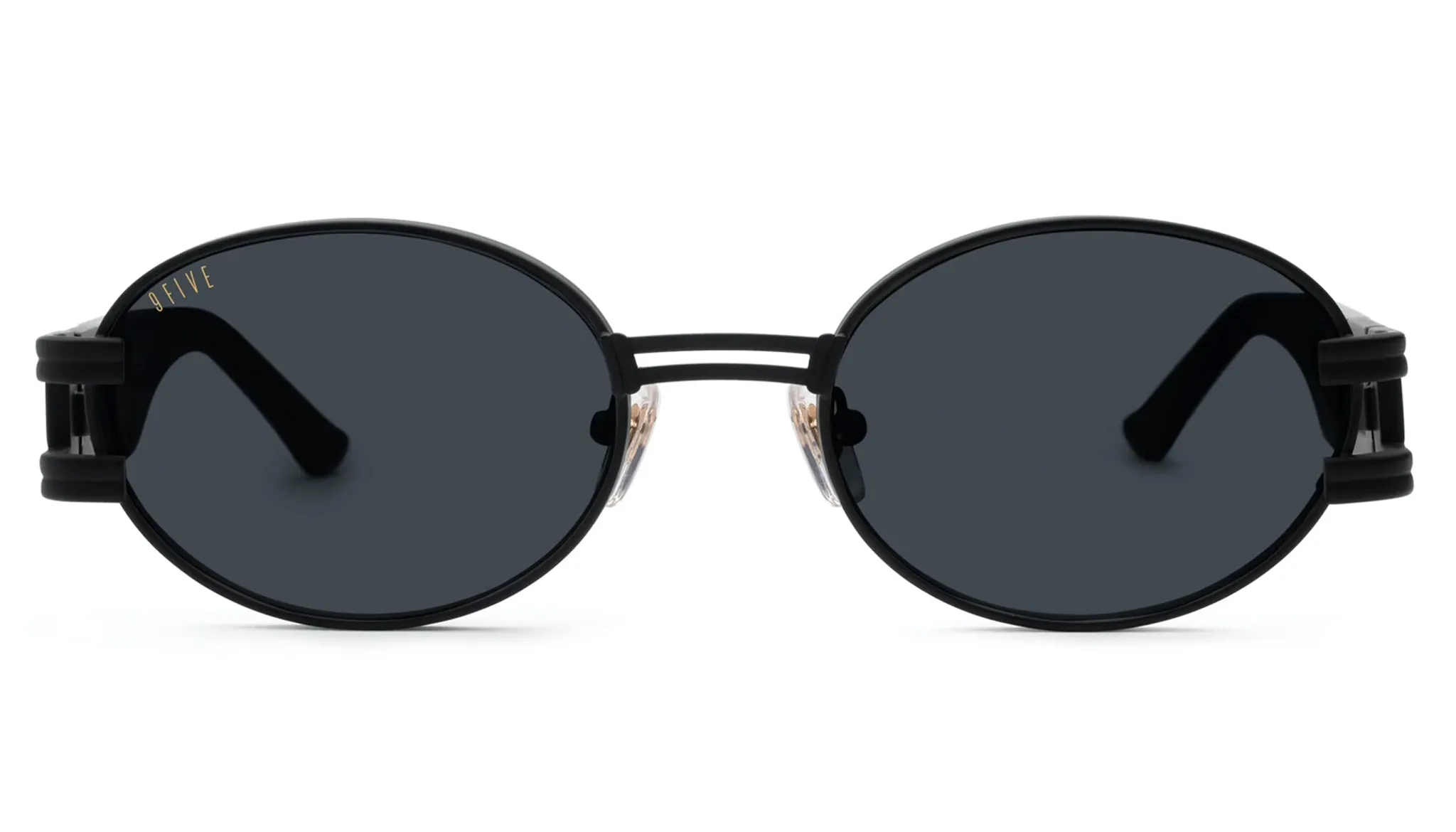 9FIVE St. James XL Matte Blackout Sunglasses Rx