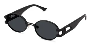 9FIVE St. James XL Matte Blackout Sunglasses Rx