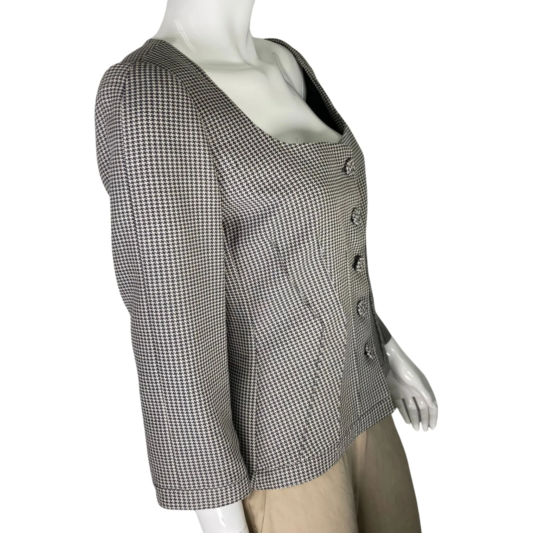 Armani Collezioni Vintage Scoop Neck Jacket