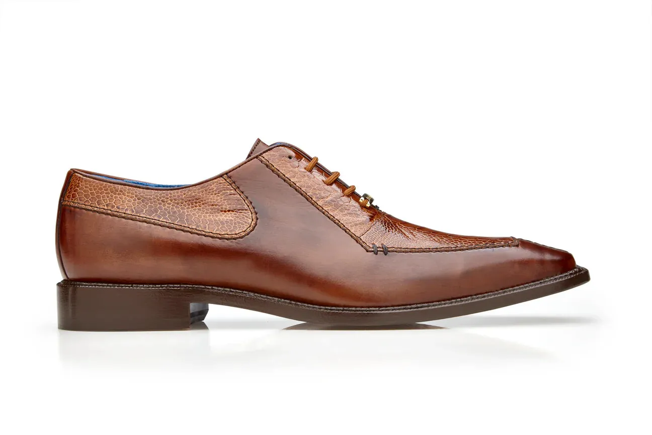 Biagio Ostrich Oxford by Belvedere