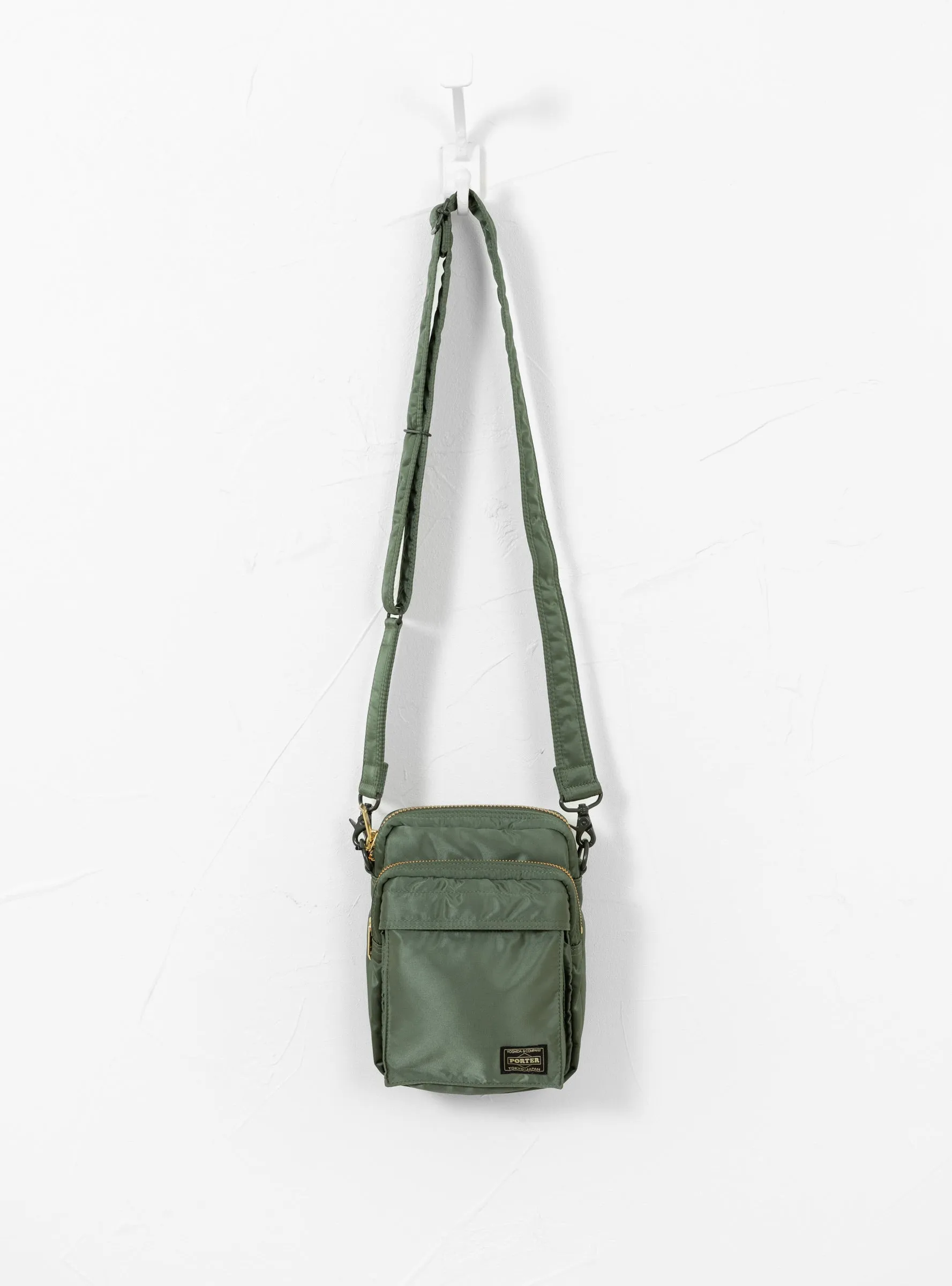 Bio-Nylon TANKER Vertical Bag Sage Green