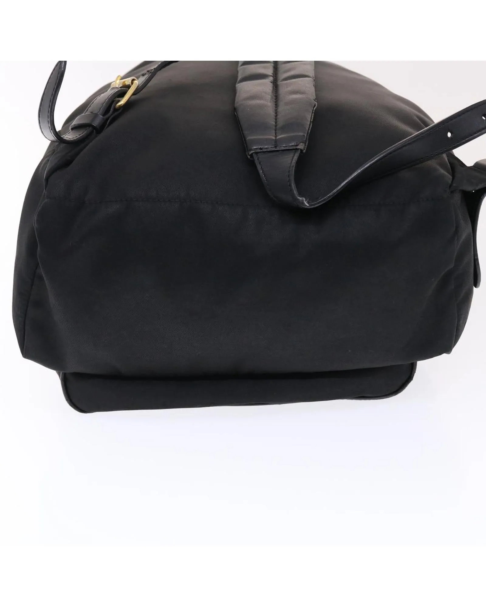 Black Nylon Backpack