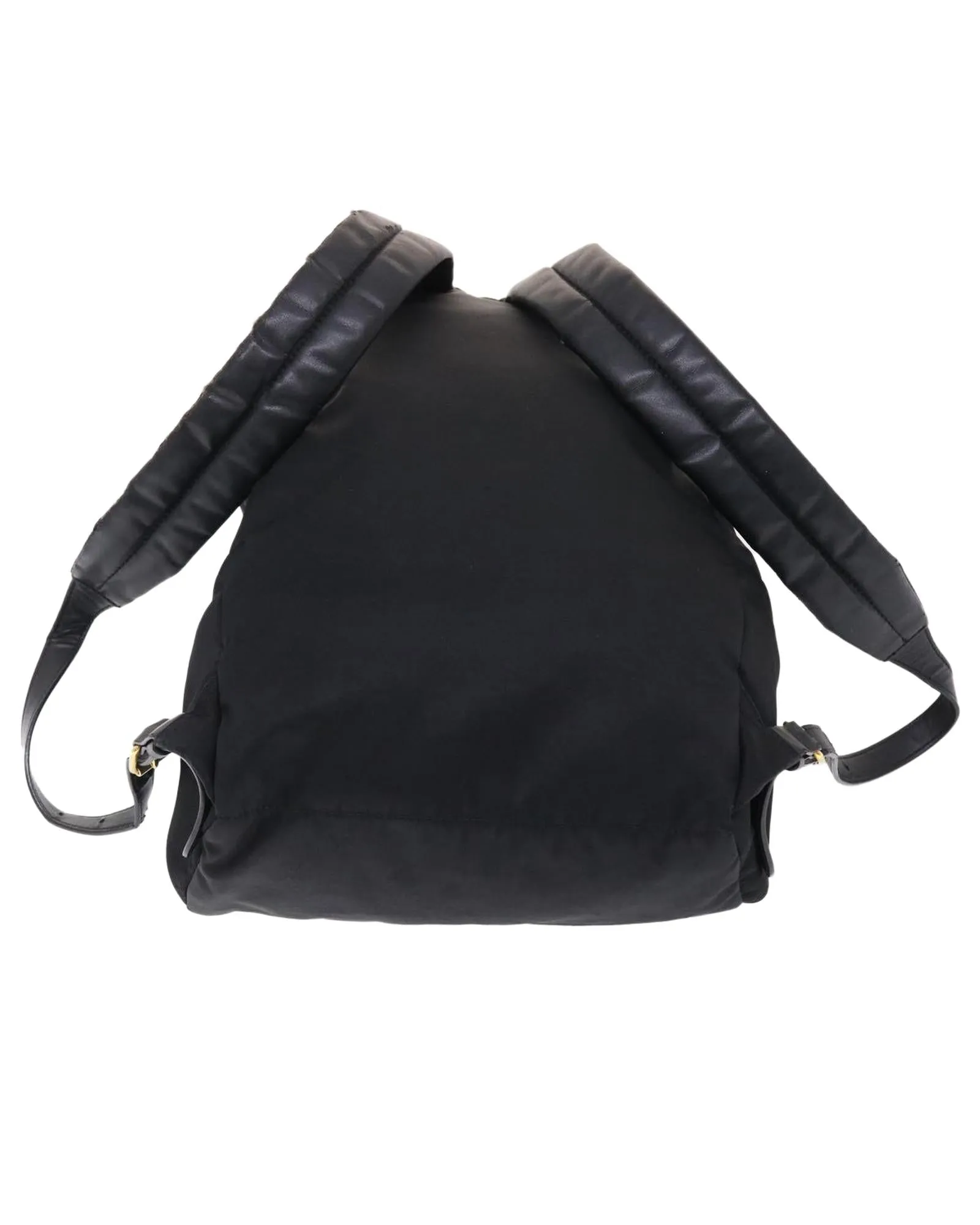 Black Nylon Backpack