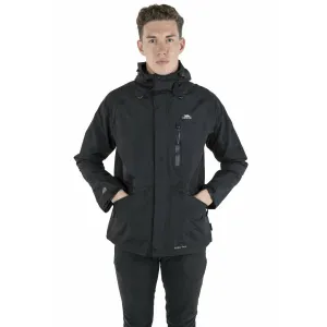 Corvo Mens Unpadded Waterproof Jacket in Black