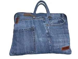 Denim bag BAGS-08 LAPTOP #D34-1958