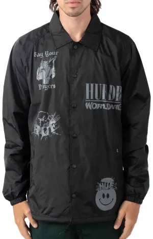 Disorder Coaches Jacket - Black