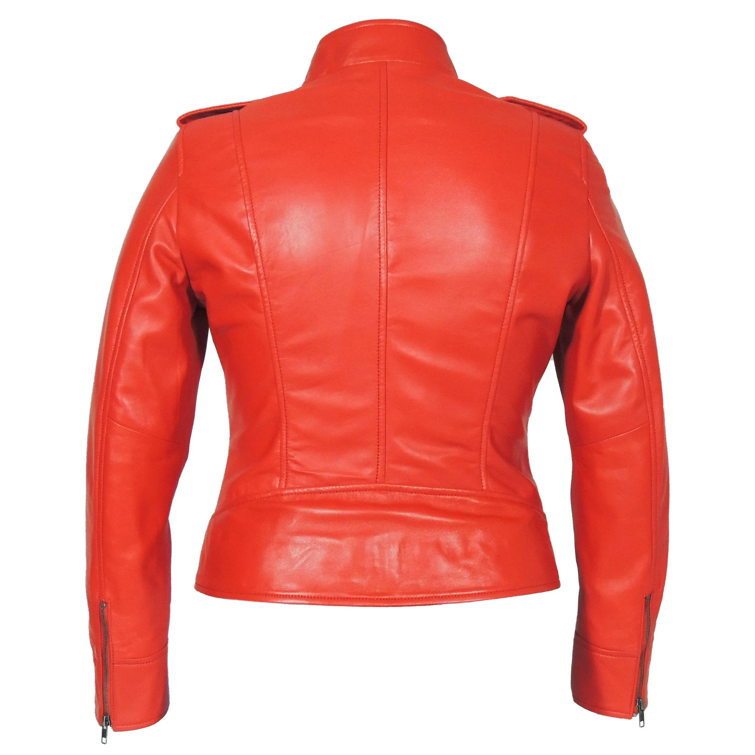 Faya Womens Leather Jacket Midnight - Discounted!