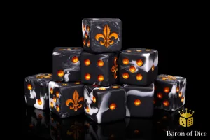 Fleur De Lis Dice - Heritage