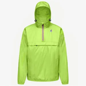 Leon - Packable Quarter Zip Rain Jacket in Yellow Soleil