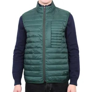 PAUL SMITH Fibre Down Padded Gilet - Bottle Green