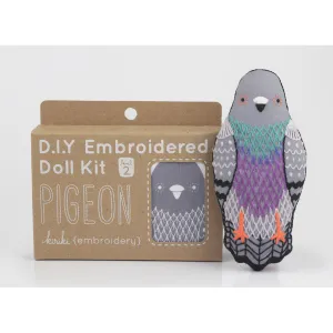 Pigeon DIY Embroidered Doll Kit (Level 2)