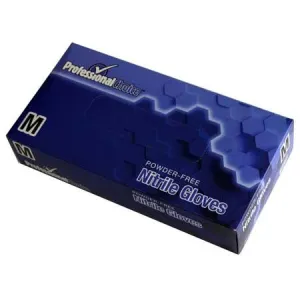 Professional Choice Nitrile Powder Free Gloves-Blue(Small)