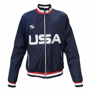 Skyros Team USA Men's Navy Retro Jacket