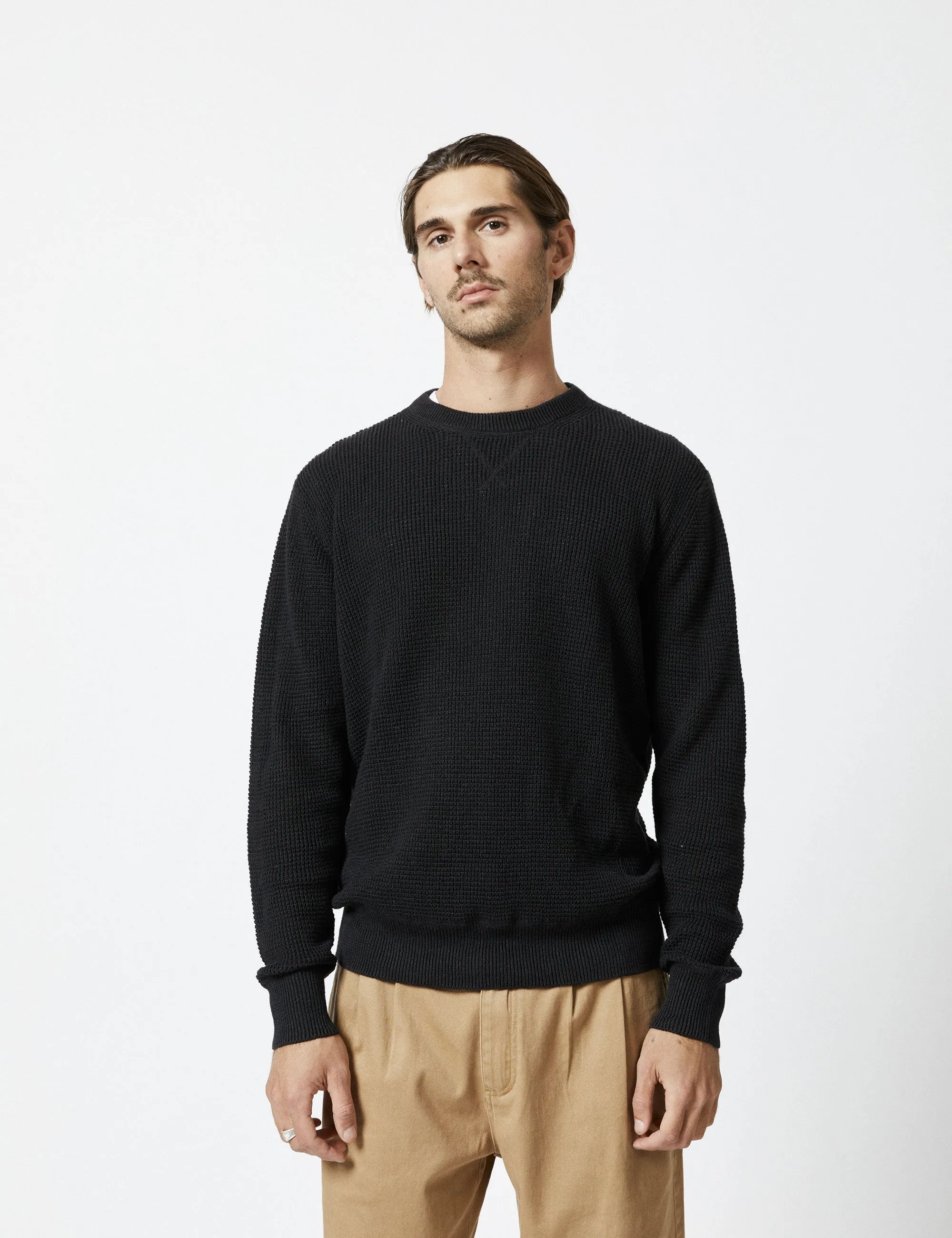 Sorrento Hemp Knit - Black