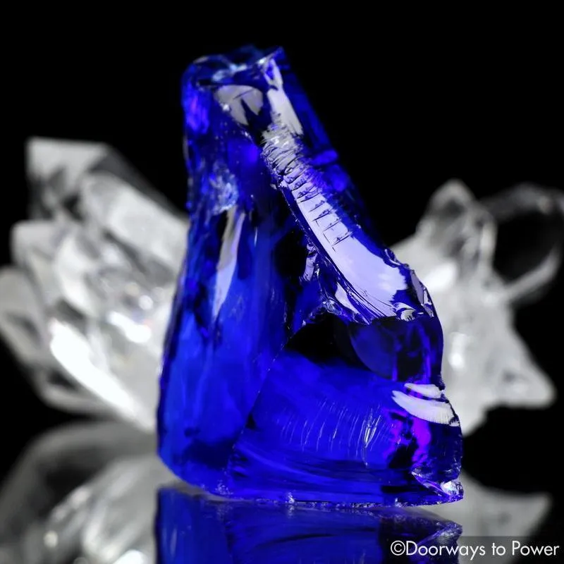 Tanzanite Fire Elestial Sapphire Andara Crystal 'Lu·Mi·Nar·Y'