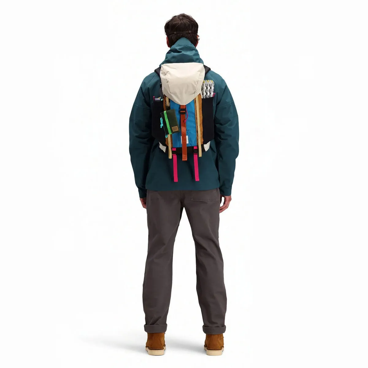 Topo Designs : Mountain Pack 16L : Pond Blue/Olive